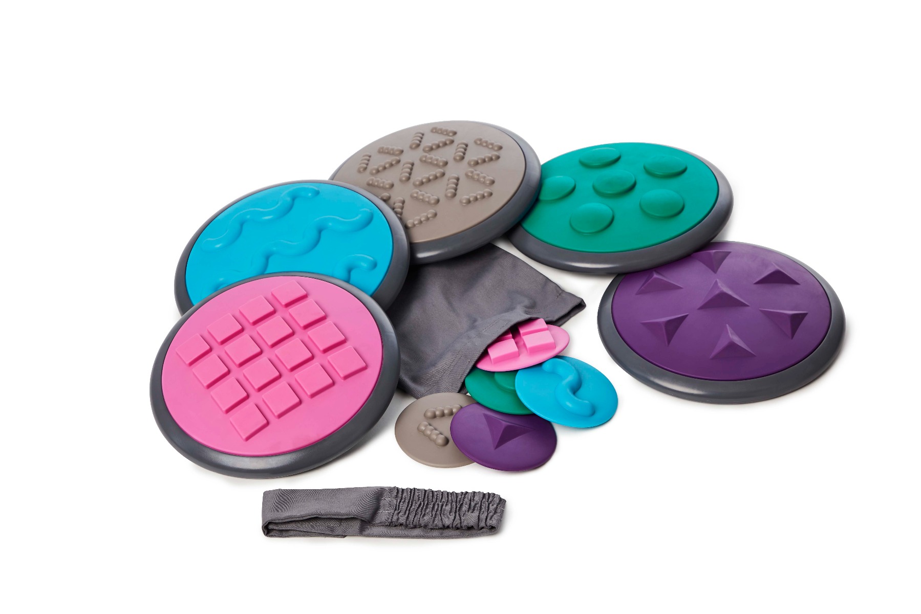 Gonge tactile discs - sæt 2 - føleskiver