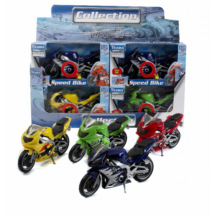 Teama Motorcykel 18 cm m. lyd
