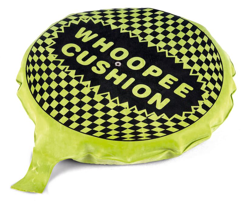 4-kids selvoppustelig pruttepude - 25 cm - assorterede farver