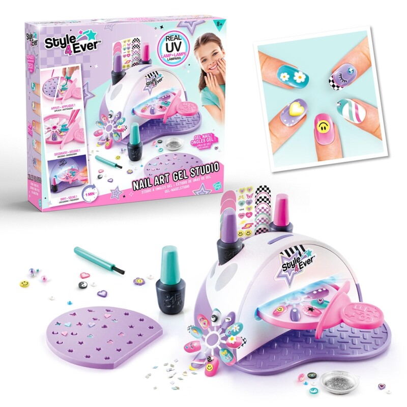 Style 4 Ever UV Gel-Neglestudio til børn