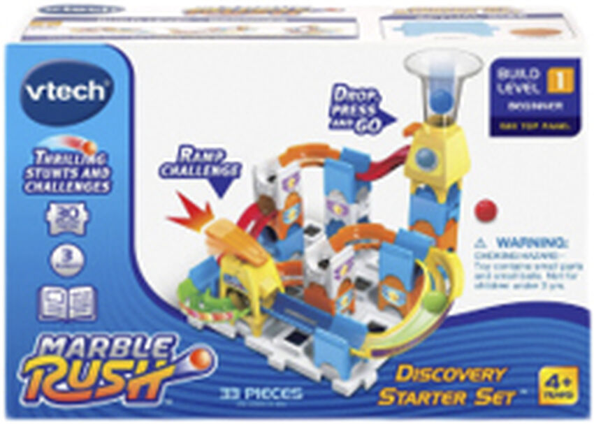 Vtech Marble Rush Discovery Set Xs 100 - kugletårn