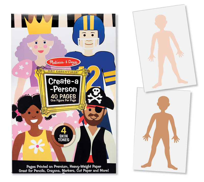 Melissa & Doug Skab en person