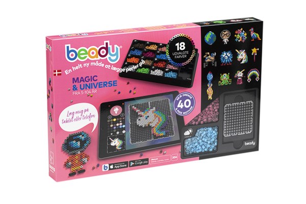 Beady Magi Universe sæt - 4.500 Perler og 4 plader