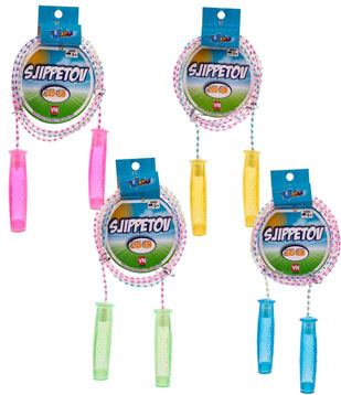 4-Girlz Glitter Sjippetov justerbart til 215 cm