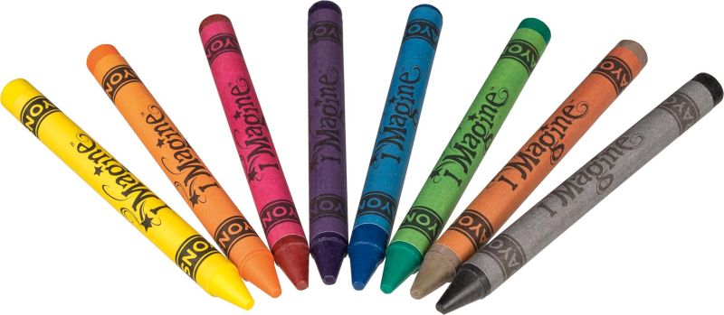 Goki Fabric crayons (wax) Farvede - 12 stk