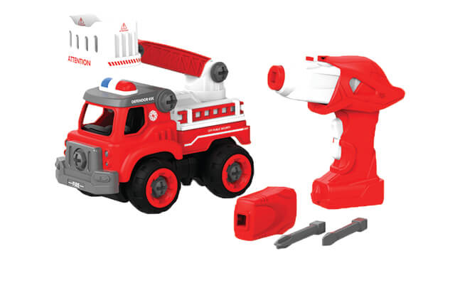 Edushape Brandbil - byg selv m/ fjernstyring