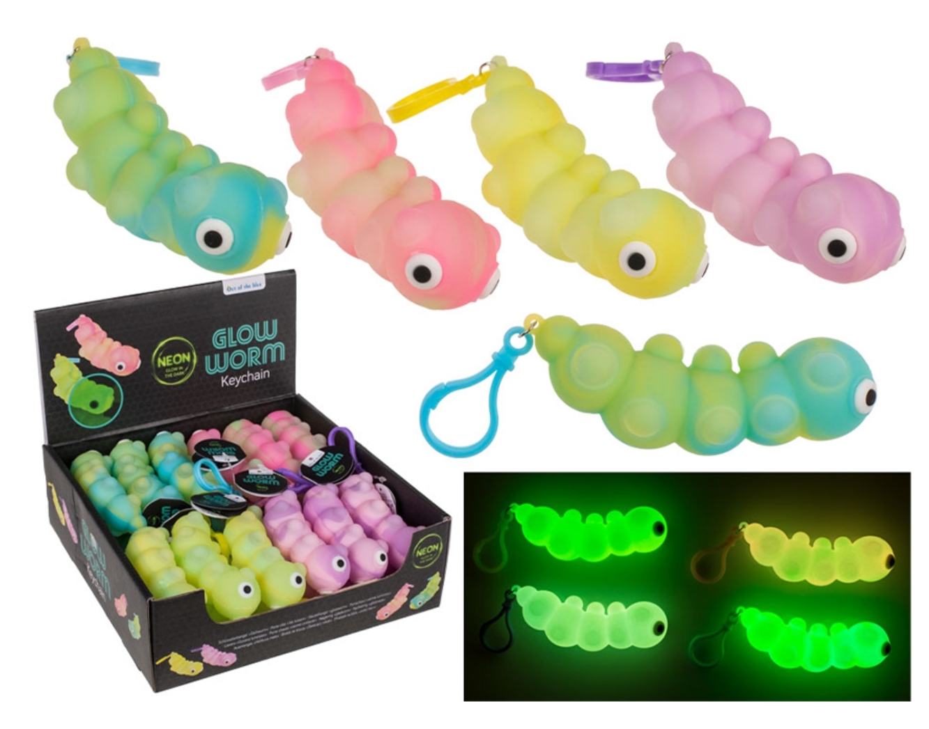 Glow worm, nøglering
