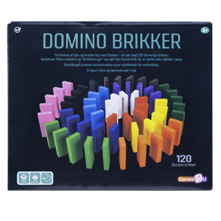 Games4U Domino m. 120 brikker