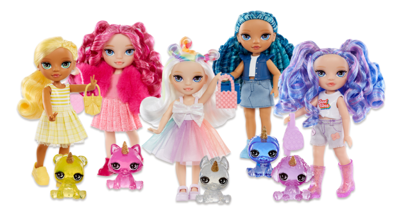 Rainbow High Littles dukke 15 cm inkl. kæledyr - Assorterede