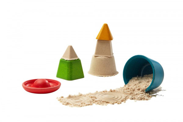 PlanToys Sandlegetøj m. 4 forme