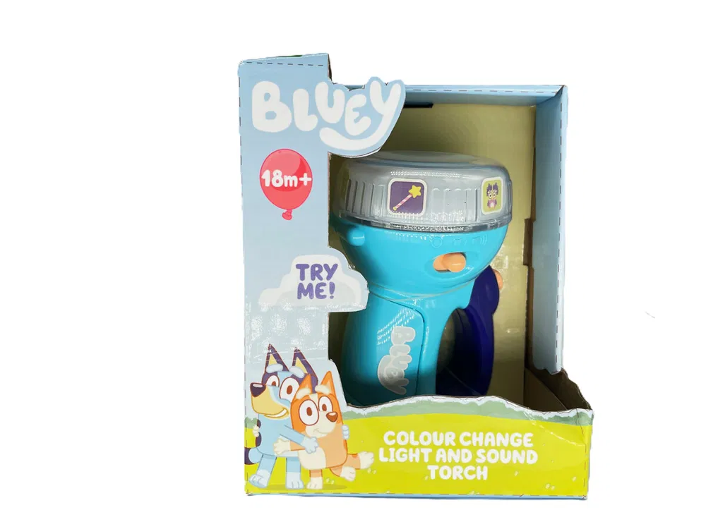 Bluey's Colour Change Light And Sound Torch