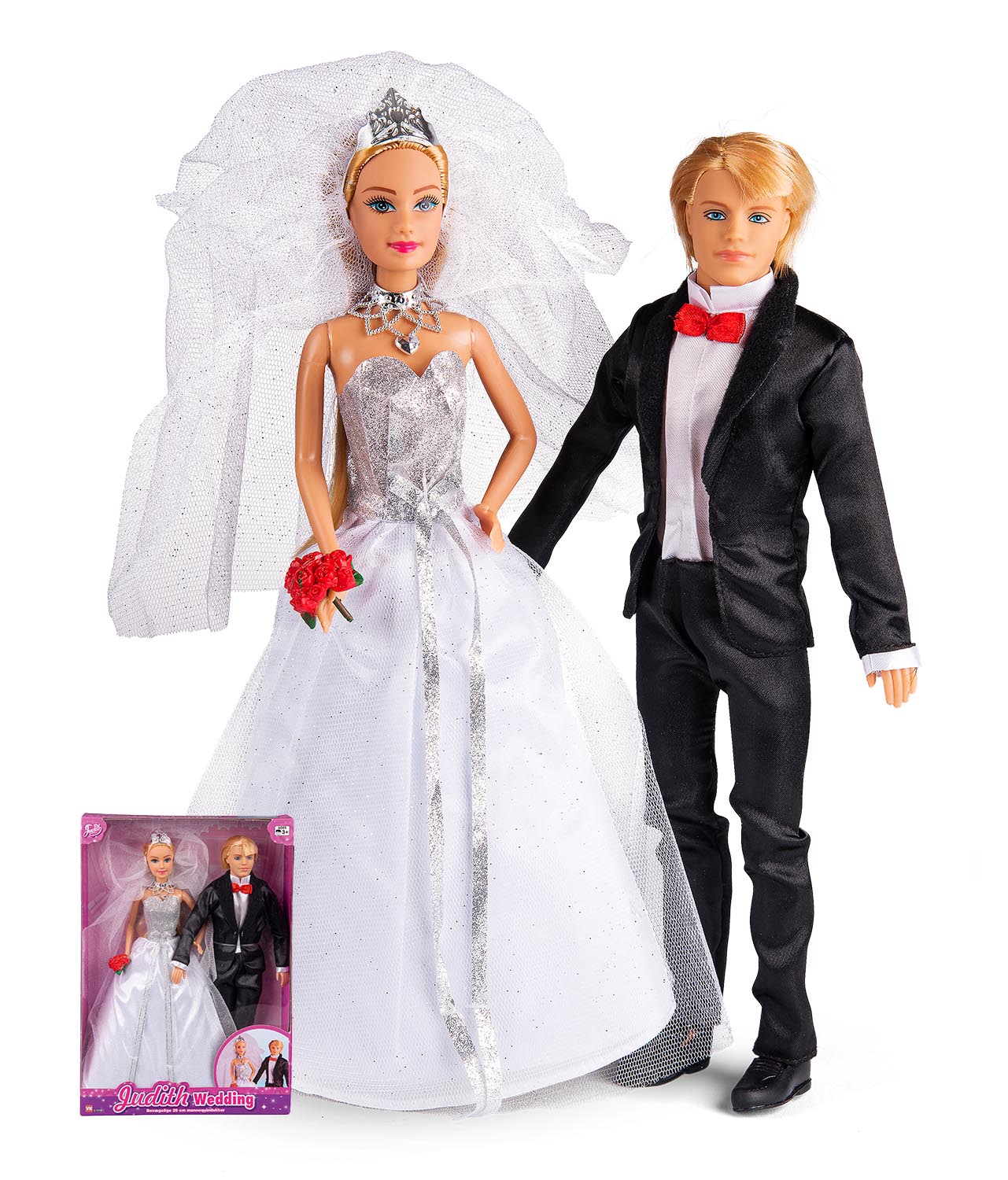  Judith Fashion dukke-brudepar