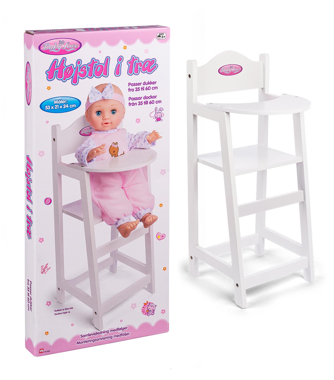 My Baby Højstol 53 cm