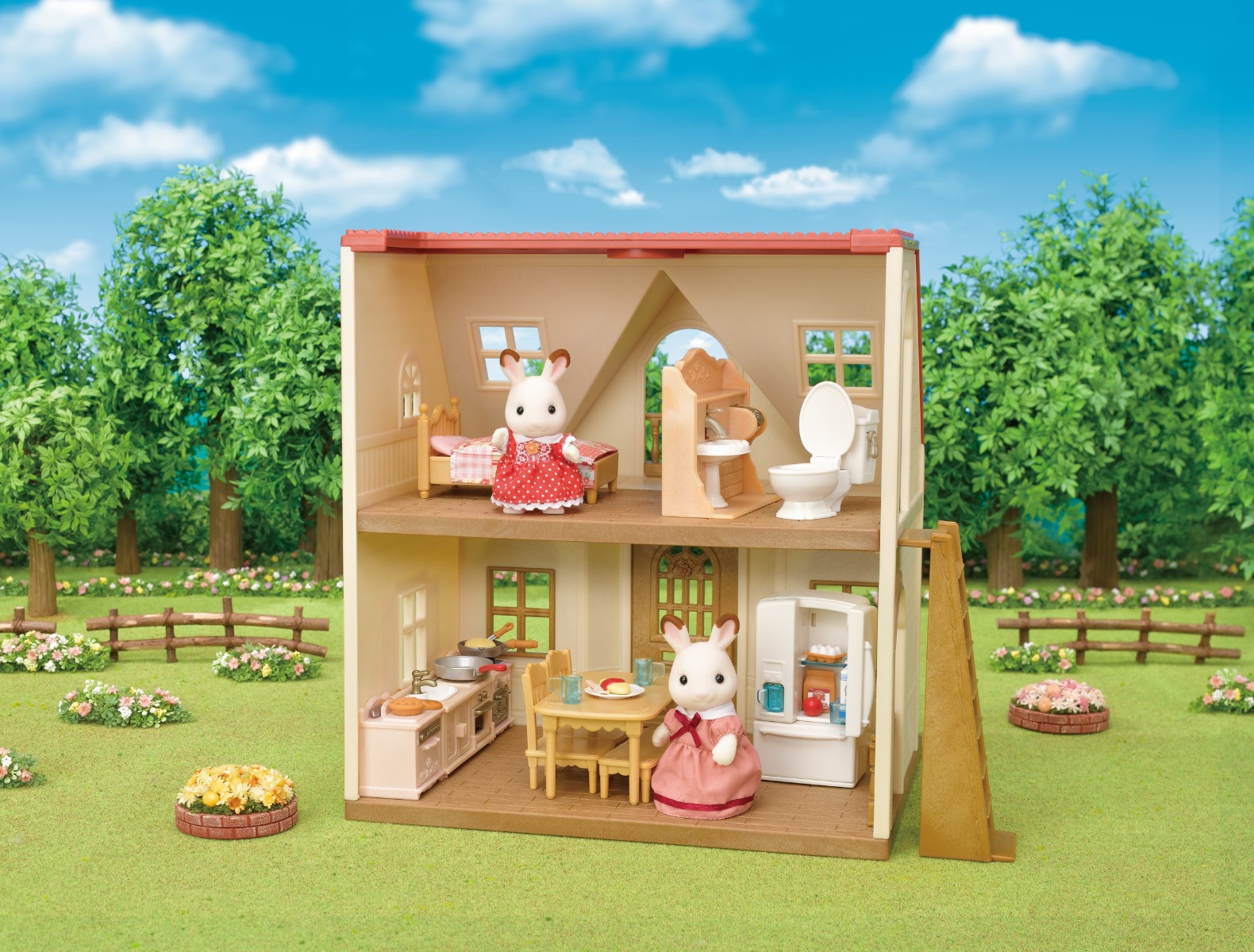 Sylvanian families - Komplet indretningssæt