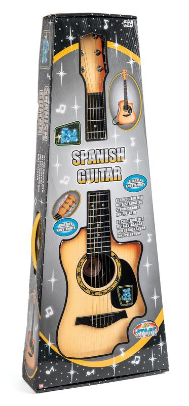 Spanish Guitar til børn m. Metal strenge - 82 cm