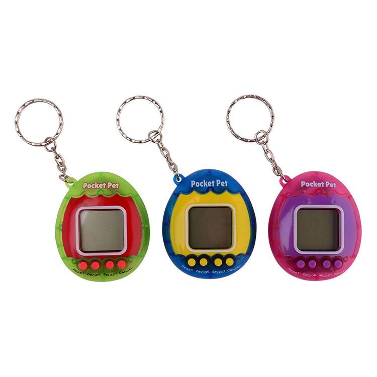 Tamagotchi Elektronisk Dyr 168-i-1- Assorterede