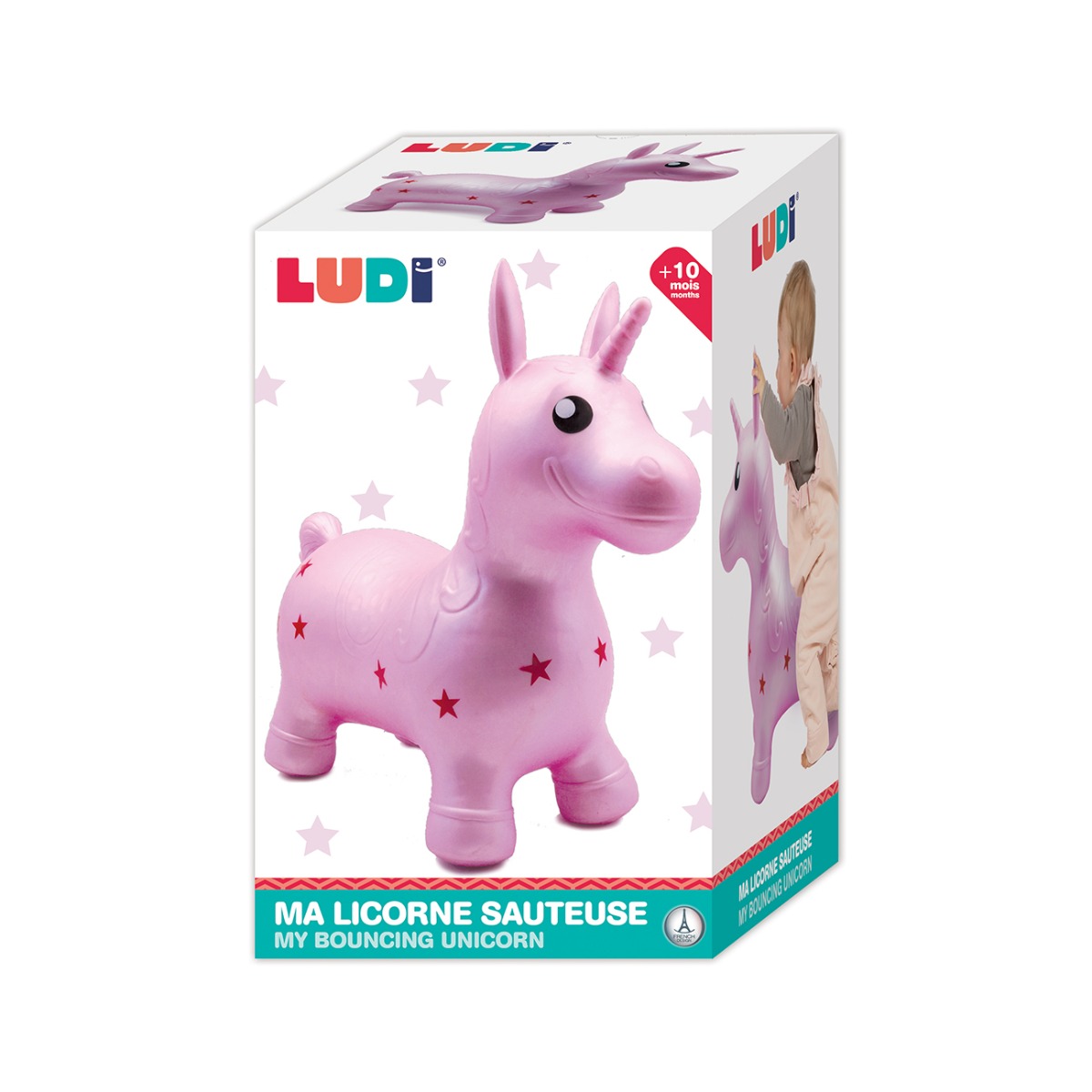 Ludi Hoppedyr - Enhjørning
