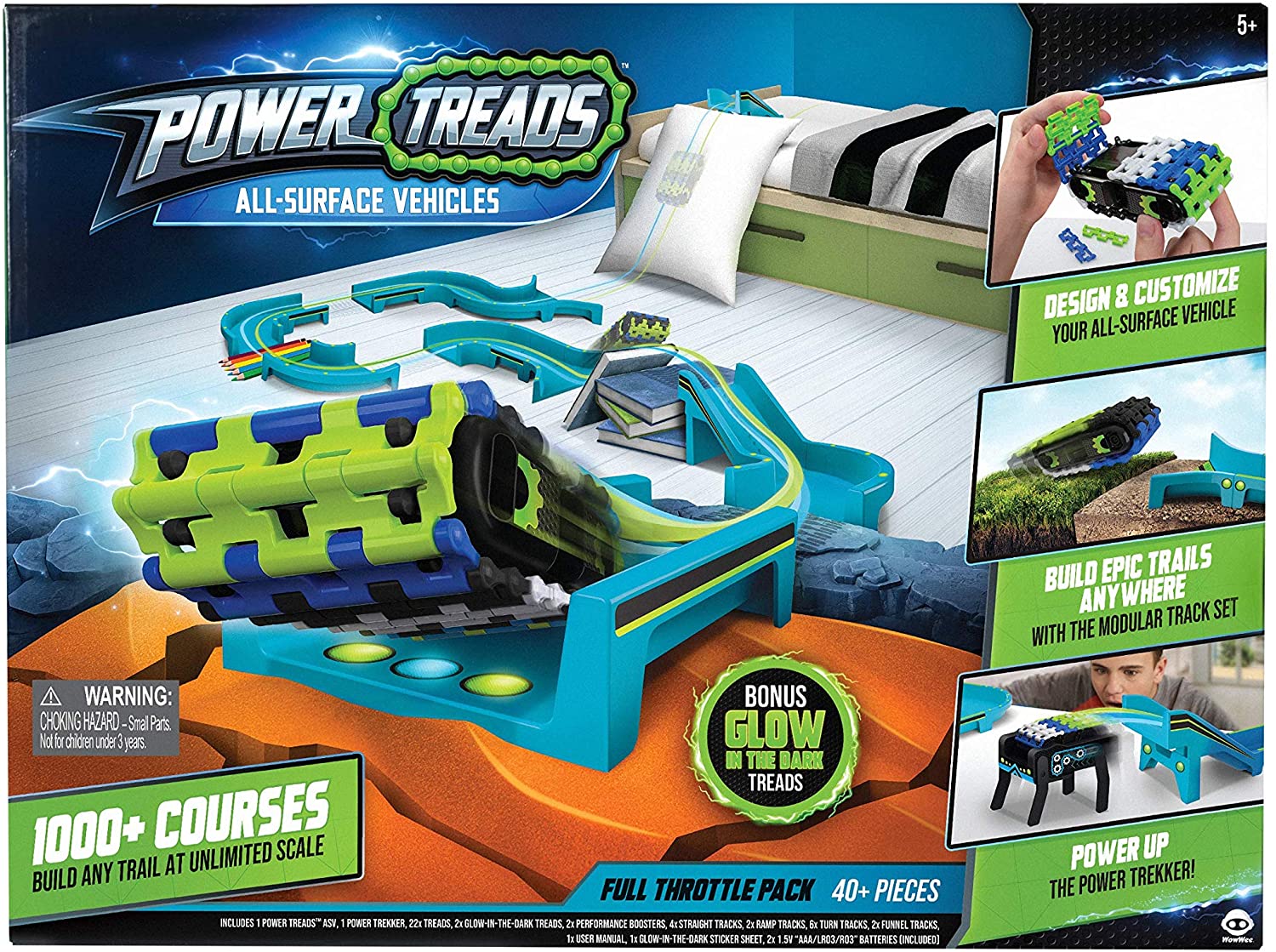Power Treads Full throttle - bilbane med over 40 dele