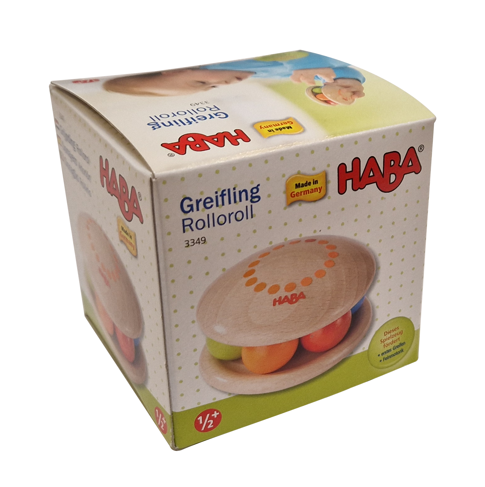 Haba Rangle med kugler - træ