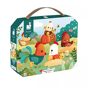 Janod Welcome to the Barnyard Puzzle - 20 pcs