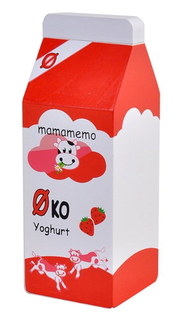 Mamamemo Ø-ko yoghurt, jordbær