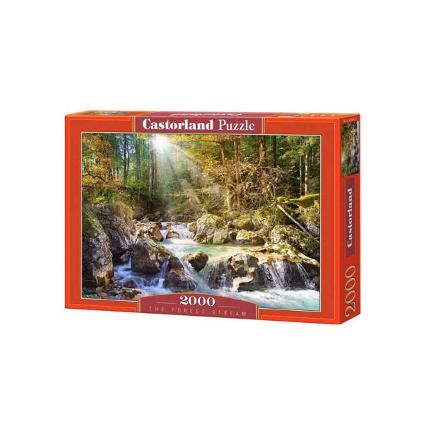 Castorland puslespil The forest stream 2000 brikker