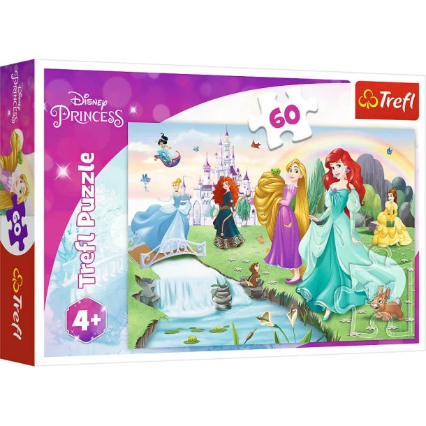 Trefl Disney Meet the Princesses - 60 brikker