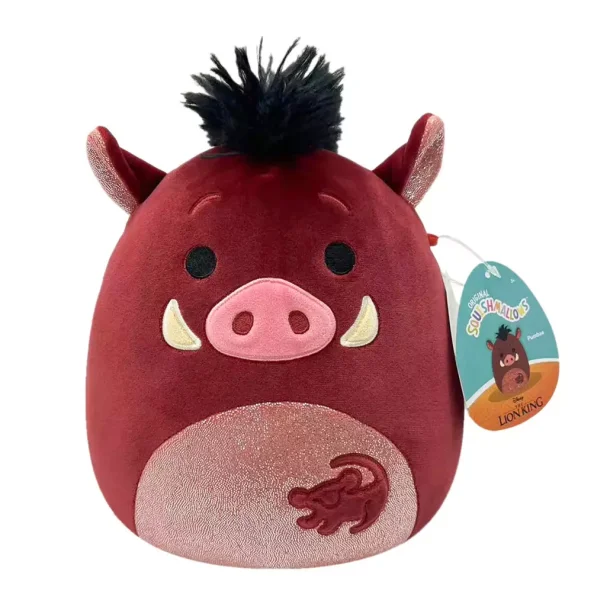 Squishmallow Disney lvernes konge 20 cm - Pumbaa