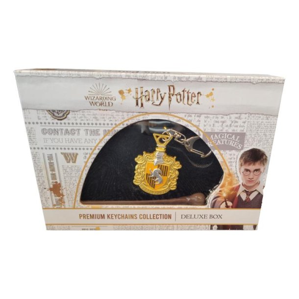 Harry Potter Premium Ngleringsst med 3 stk - Hufflepuff