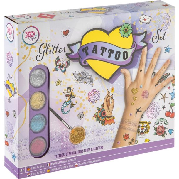 Glitter Tattoo Set  