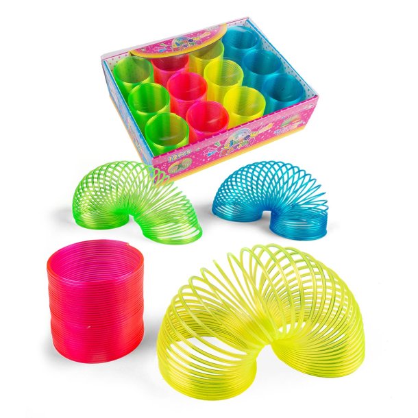 4-KIDS NEON G-FJEDER 6,5 x 6,5 - Slinky