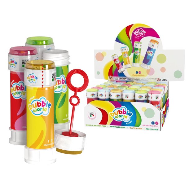 Bubble World Sbebobler 60 ml. med spil