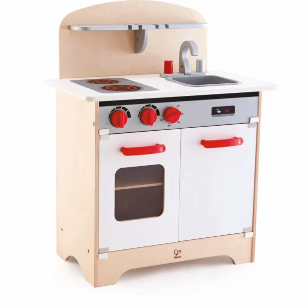 Hape White Gourmet Kitchen - Legekkken i tr