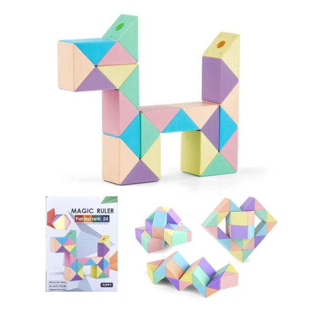 Vini magisk slange i pastel - fidget legetj