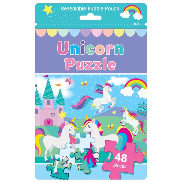 Puslespil Puzzle Bag UNICORN