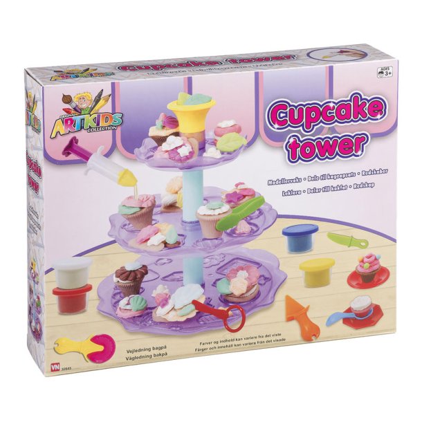 Artkids Modellervoks - Cupcake Trn 50g x 4