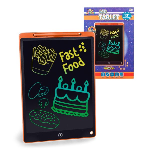 Artkids LCD skrive/tegnetavle 31 x 21.5 cm