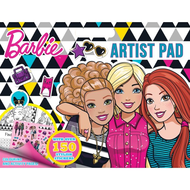 BARBIE Artist Pad A3 Malebog