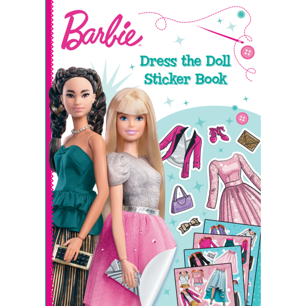 BARBIE Dress the Doll Sticker Book