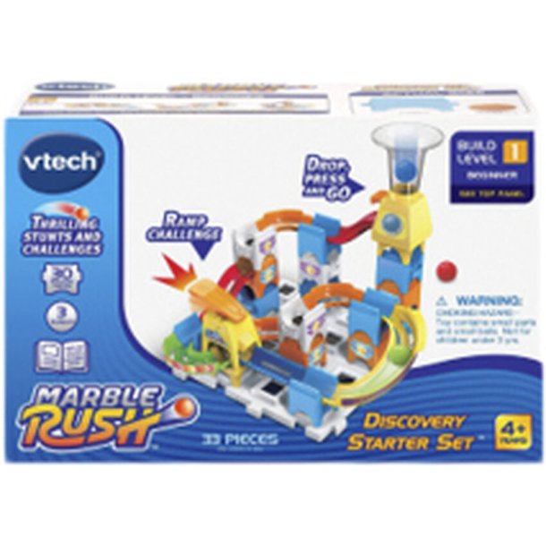 Vtech Marble Rush Discovery Set Xs 100 - kugletrn