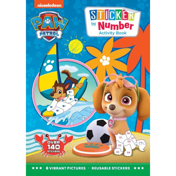 PAW PATROL Stickersbog