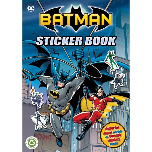 BATMAN Stickersbog