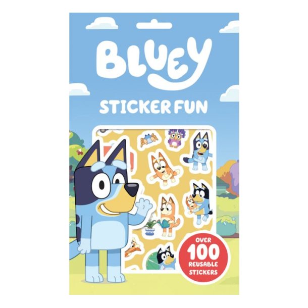 BLUEY Sticker Fun, 100 stickers