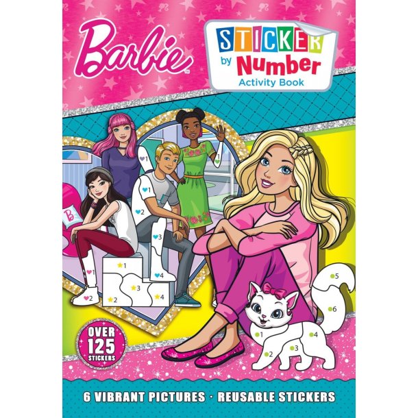 BARBIE Stickersbog