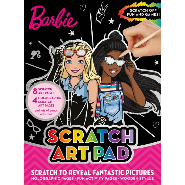 BARBIE Scratch Art Pad