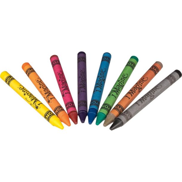 Goki Fabric crayons (wax) Farvede - 12 stk