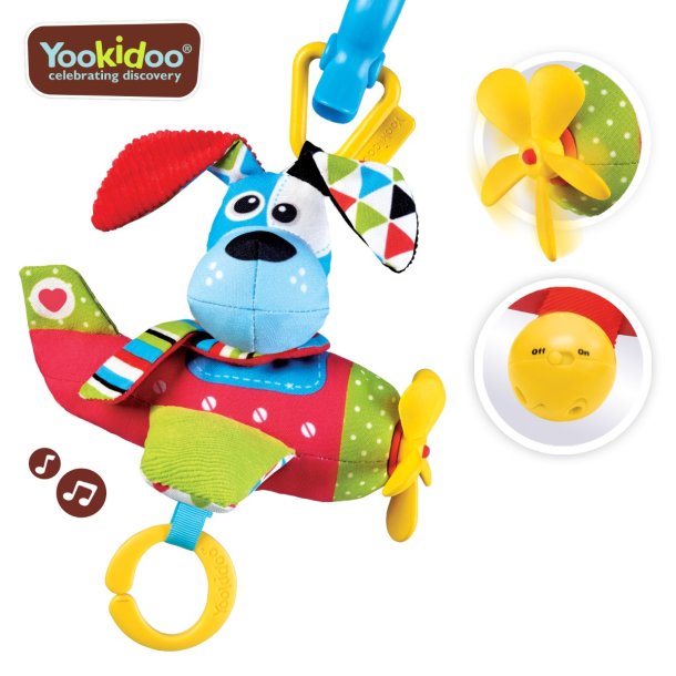 Yookidoo Tap 'N' Play Musical Plane - Dog +