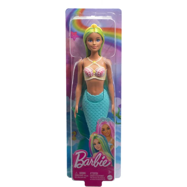 Barbie havfrue - bl/grn