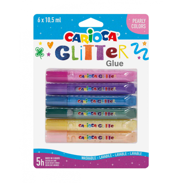 CARIOCA glitterlim. 6*10,5m. METALLIC