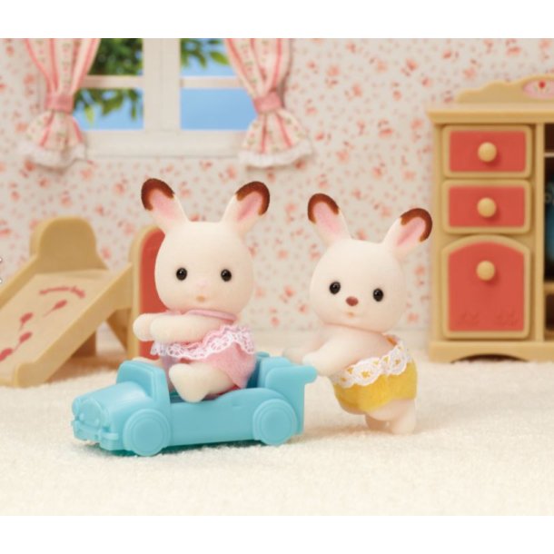 Sylvanian families - Chokoladekanin-tvillingerne